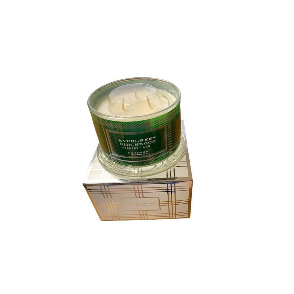 HomeWorx by Slatkin & Co. Candles Evergreen Birch 14 Oz - Picture 2 of 2